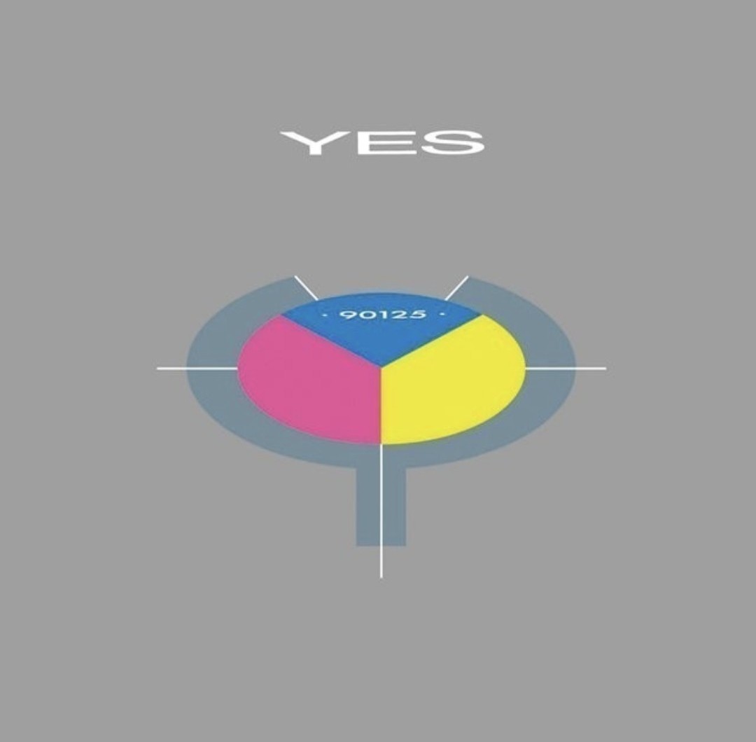 にっこう 簡素な記号表現ジャケ貼ろうぜ YES「90125」 ロンリーハートの邦題で