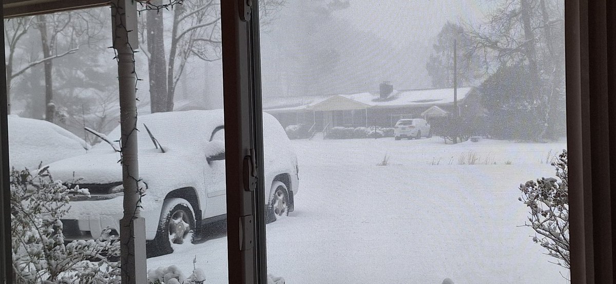 RobertVancel's tweet photo. @ryanhallyall Havelock NC about an hour ago. Bunch more expected overnight. https://t.co/X0PQ96xrWW