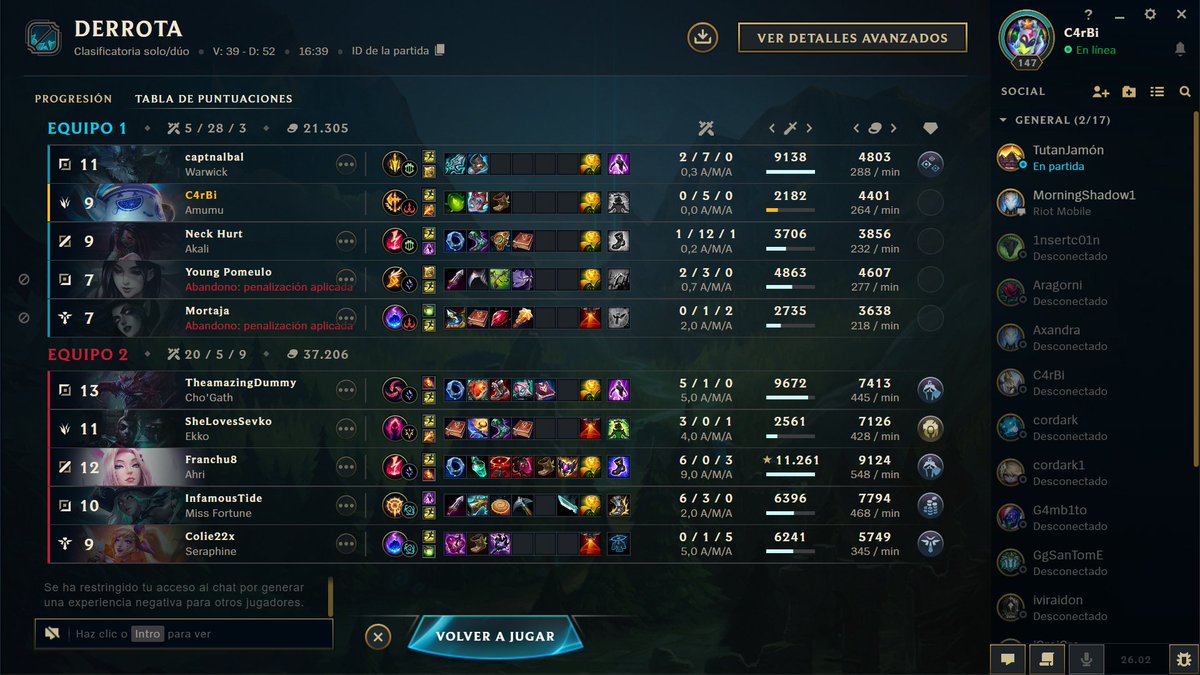 C4rBi's tweet photo. Pero que narices pasa aqui? @lol_es @RiotKails. Que narices le pasa al juego que es infumable? EN plata /oro esta lleno de trolls, afks y gente amenazandote de muerte.
Todas las partidas se deciden por que equipo trolea basicamente. Luego te toca esto y te penalizan..... https://t.co/4kmDYGfZAM