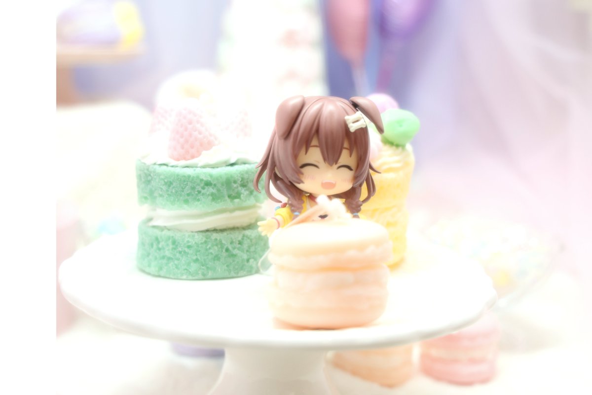 ころさん、お菓子の世界へ
#ねんどり
#ねんどろいどホロライ部
#マリゾー