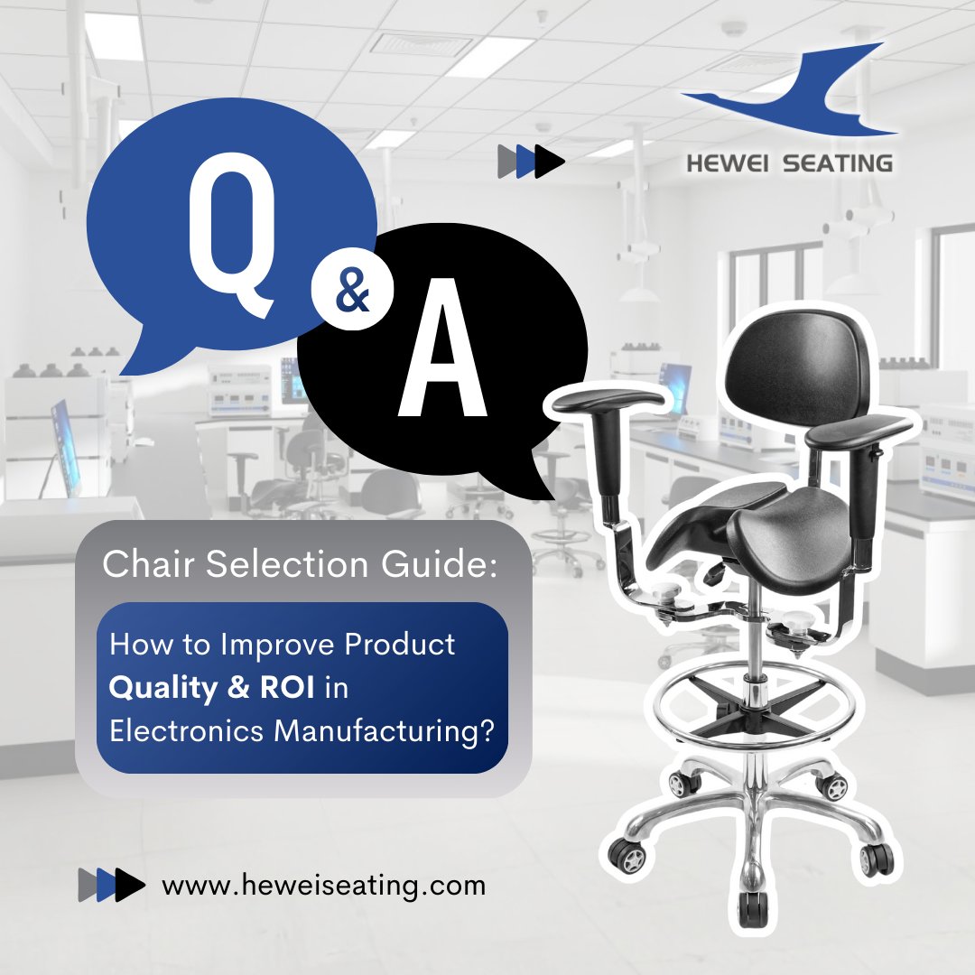 hewei_seating's tweet image. Do you know how ESD chairs can improve your production line's yield? Static protection is essential!

Keep posted with HEWEI for how the right seating can enhance ROI in your electronics manufacturing.  heweiseating.com/laboratory-cha…

#HEWEI #LabChair