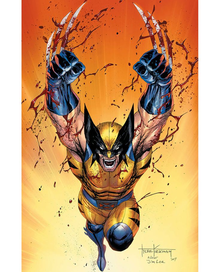 iamluke85's tweet image. #wolverine artwork by #tylerkirkham after #jimlee