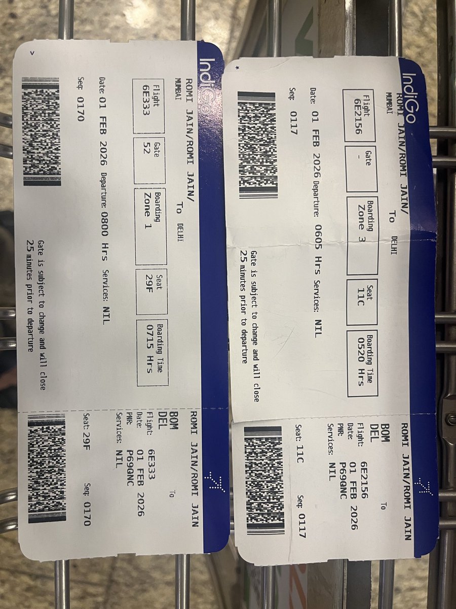 romi1238's tweet photo. @IndiGo6E Tickets changed automatically without intimating…connecting flight from Fujairah….bad behaviour of the staff as if our mistake….tickets were available at 7AM flight but did not give in that one…after lot of argument got the flight @8 Am….Indigo pathetic service https://t.co/Ap4DUkagIE