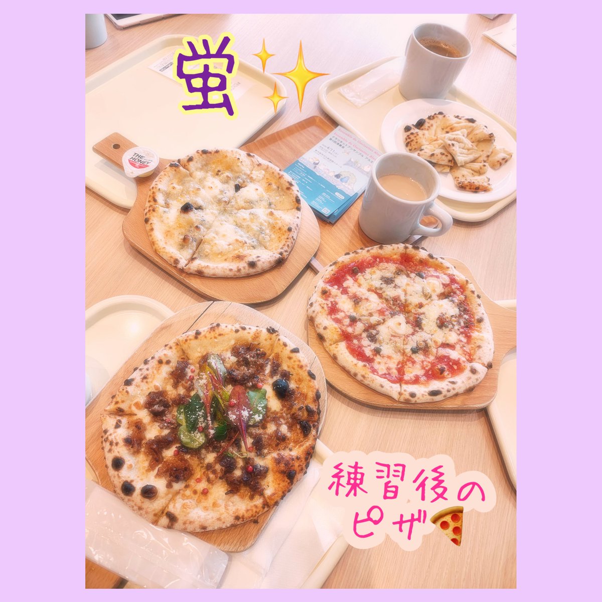Hibari_mofmof's tweet photo. 約4週ぶりの練習日！アンサンブルチームも始動です👀
クワイヤ練習に加えて午前・夜枠にて「蛍」「バードウォッチング」「菜虫蝶と化す」を練習しました。

今回の練習の迷言：
「ゴリ寄りのあり（あり寄りのゴリ）」
……
攻めの演奏が形になってきた証拠です😂 https://t.co/A1fKh2LMoF