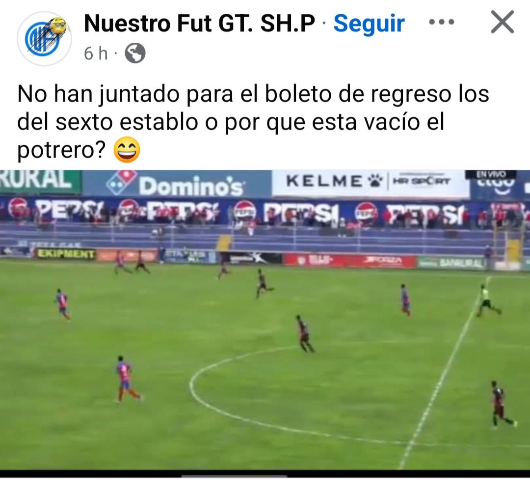 luiscc335's tweet photo. @nacionrojagt5 En xela se sorprendia también! 🤣🤣🤣🤣🤡🤡🤡 https://t.co/DgHttrdLxX