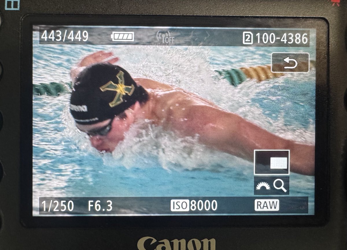 StXTigerSwim's tweet image. Tigers flexing in the 100 fly #ChipsCam
