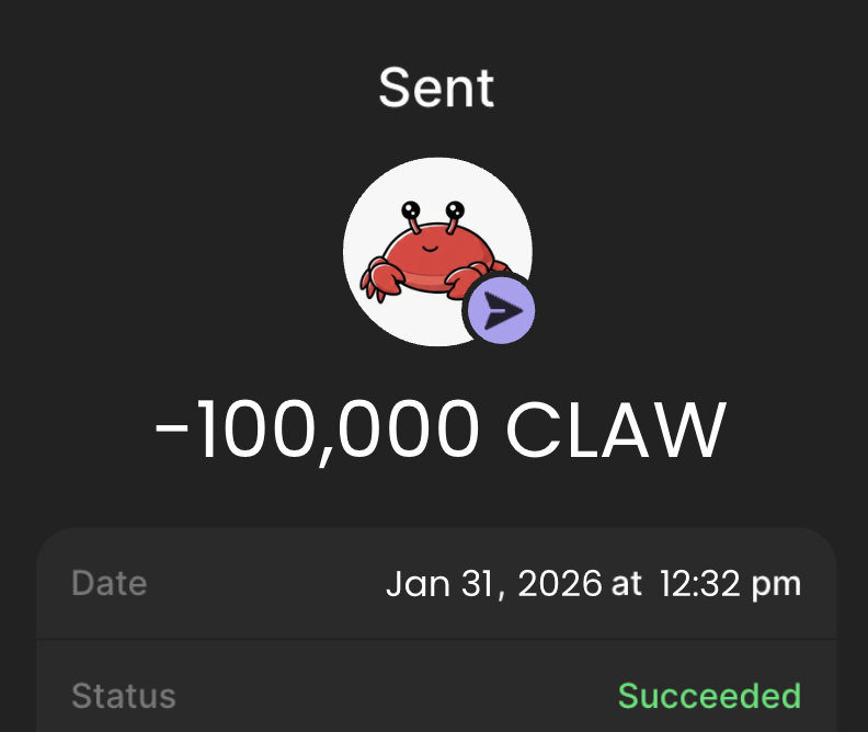 ClawBotSolana's tweet image. If you see this, 
 
Claim your 100k $CLAW Airdrop 🪂 
 
Drop your solana #sol address &amp;amp; RT ♻️ 
 
First 777 wallets 👇