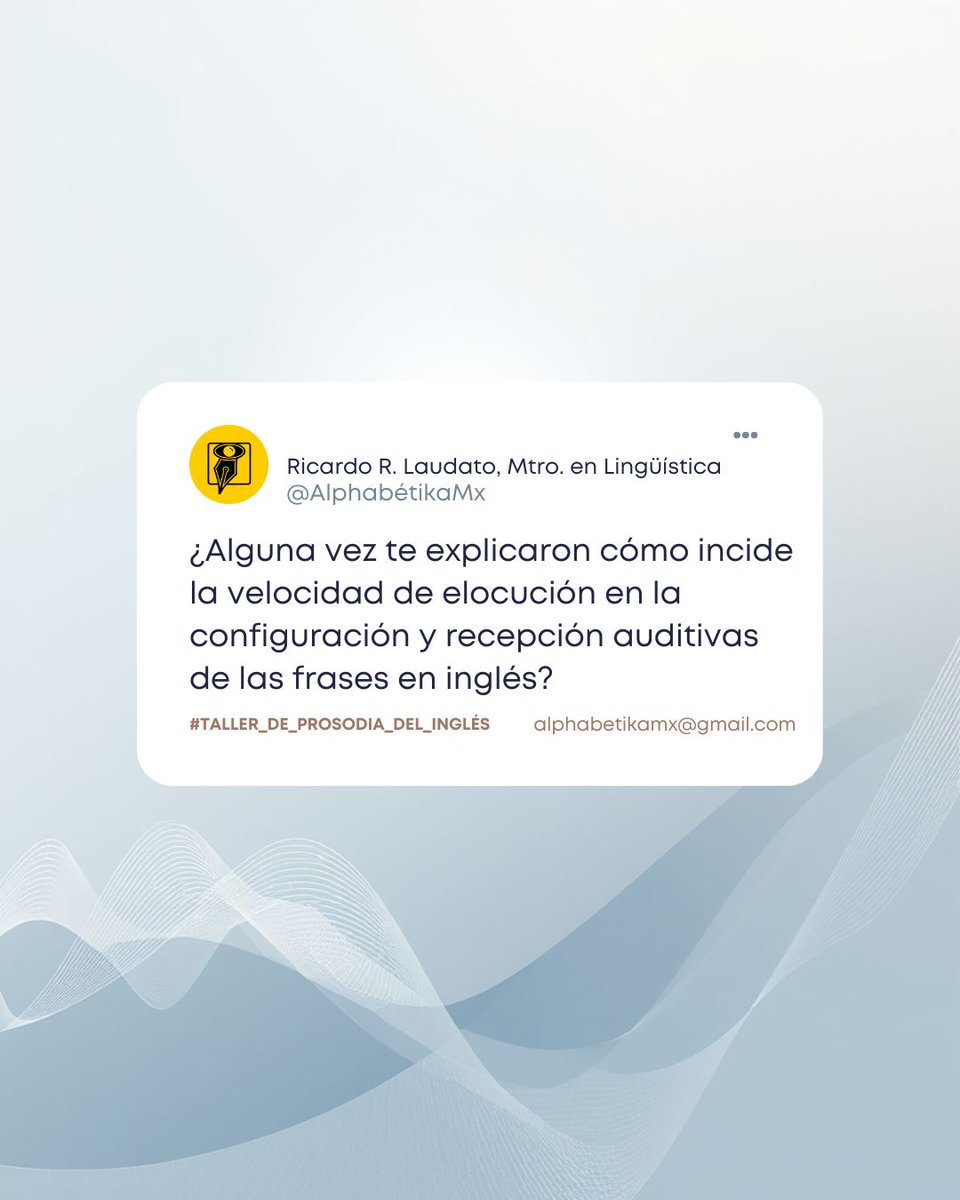 AlphabetikaMx's tweet photo. Un entretenimiento de las clases de idiomas es hacerle repetir, al que aprende, apenas una vez la palabra o la frase que se le propone. Obviamente, el que dice enseñar no sabe que e lque aprende es el cerebro (no el yo del alumno). https://t.co/tbt1R15CVG