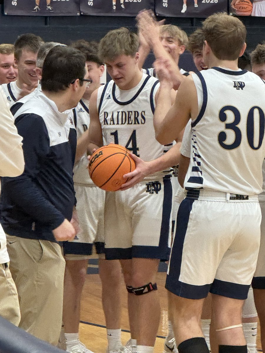 BenMarth19's tweet photo. Jace Allensworth buries a triple for his 1,000th point. Congrats to a fantastic young man. https://t.co/gTtTk2KEHA