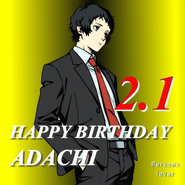 本日2月1日は、足立透のバースデーです。 おめでとう！🎂✨🎉🥬 #足立