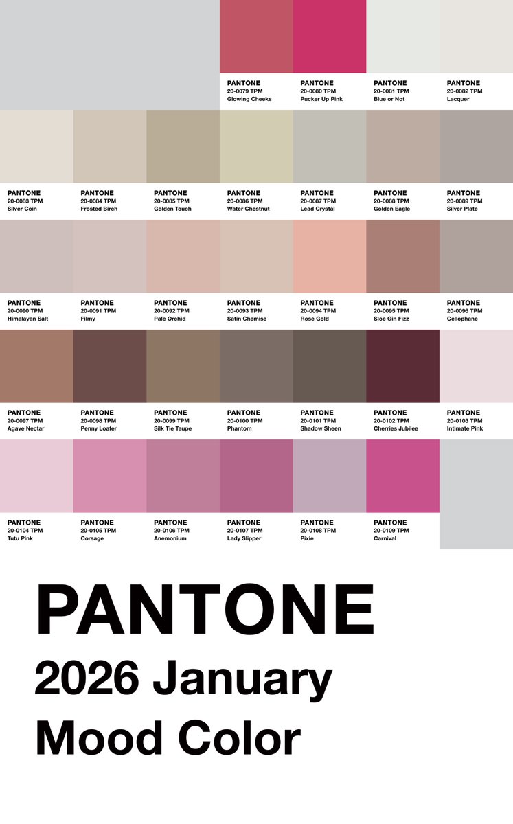 hnnh_lee's tweet image. My @Pantone #MoodColor in #January26 day by #day...

#ColorInspires

#Mood #Colour #Design #GraphicDesign #Pantone #PantoneChallenge