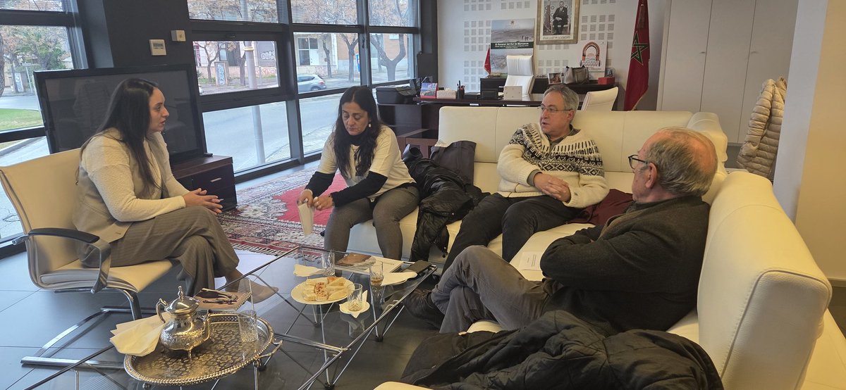 Reunión productiva con el director de la Cátedra de Estudios sobre Marruecos en la URV y el equipo del IPHES para preparar la agenda de actividades 2026, en el marco de la Cátedra que ya es operativa con el fin de impulsar la investigación científica y la cooperación académica.