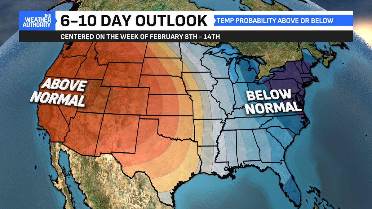 No end in sight for the below-normal temperatures!! We've already seen 10 days in a row where temperatures didn't make it above freezing here in Indianapolis, and the streak will continue as we start February
