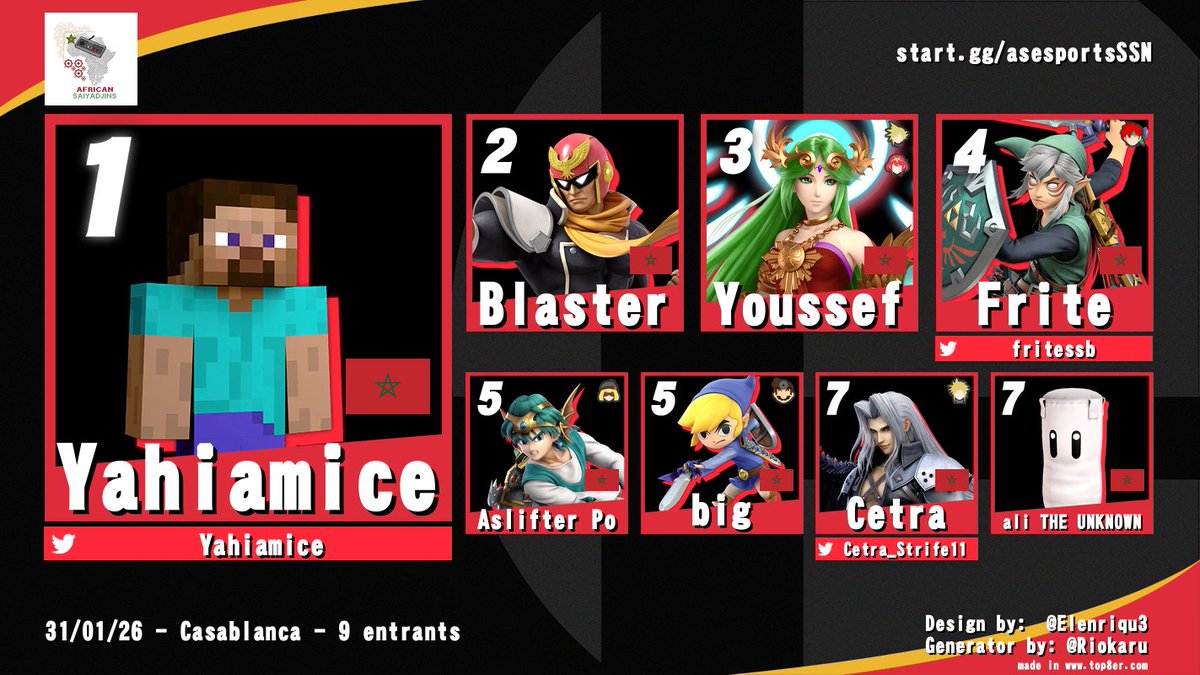 ELMaghrebi Smash Bros League tweet media