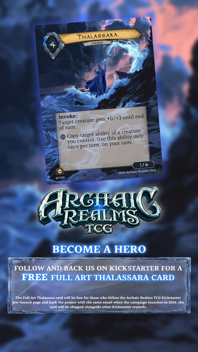 Archaic Realms TCG tweet media