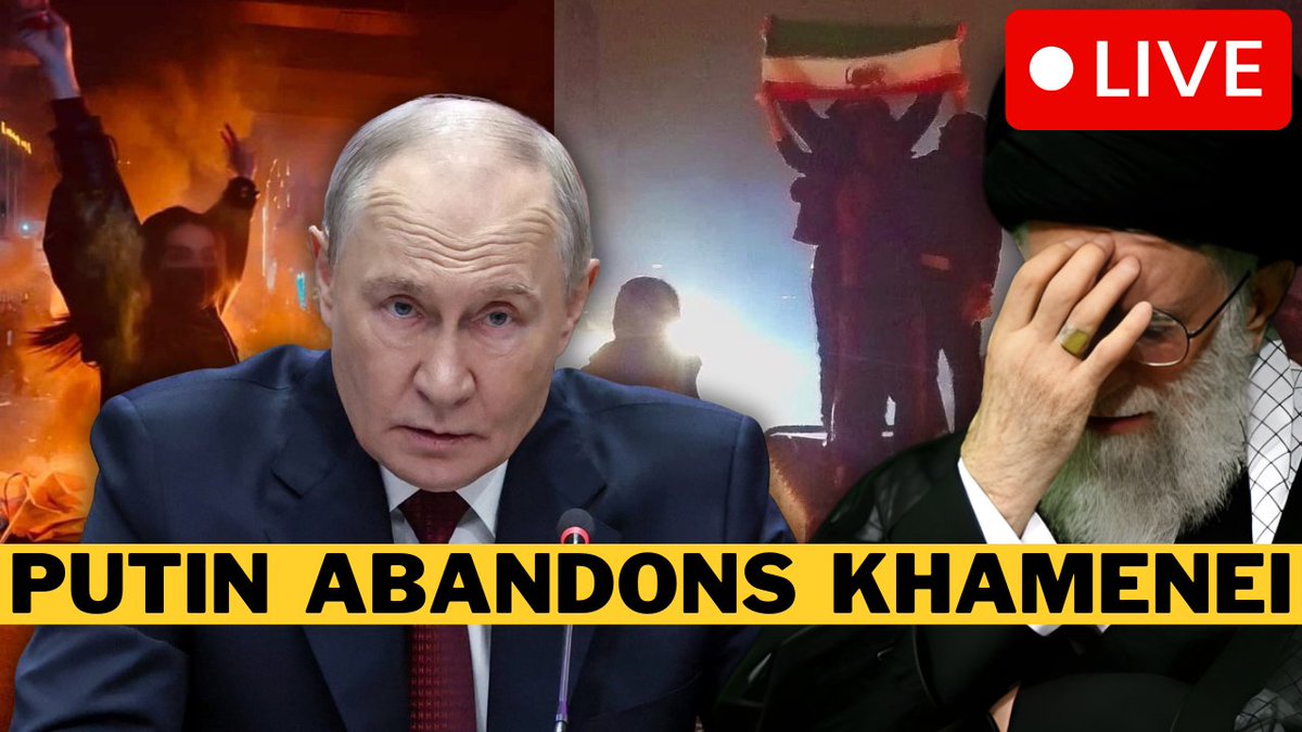 🚨 BREAKING: Trump Deploys B-52 Bombers Towards Iran - Putin Abandons Khamenei's IRGC

WATCH: youtube.com/live/m77nTs-tk…