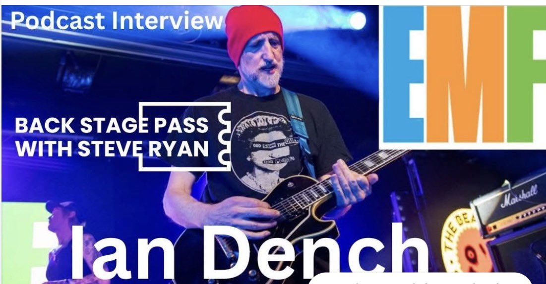 NEW EPISODE! Ep. #74 Ian Dench- EMF. Talking about the new tour, writing hits for Florence &amp; The Machine, Beyonce, Shakira and the songs, Unbelievable, Lies, Getting Through, Perfect Day, The Day the Music Died and more. #EMF  youtu.be/HG6NV_Jctnk?si…