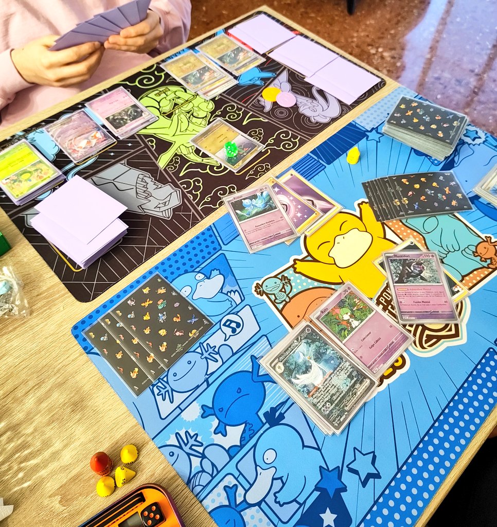 TorterretaTeam's tweet photo. Are you already practicing for the regional competition? Here we give it our all 24/7.🫣
What's your favorite deck?
.
.
.
.
#Pokemon #PokemonTCG #TorterretaTeam #TCG #PlayPokemon https://t.co/sn12pWtmgu