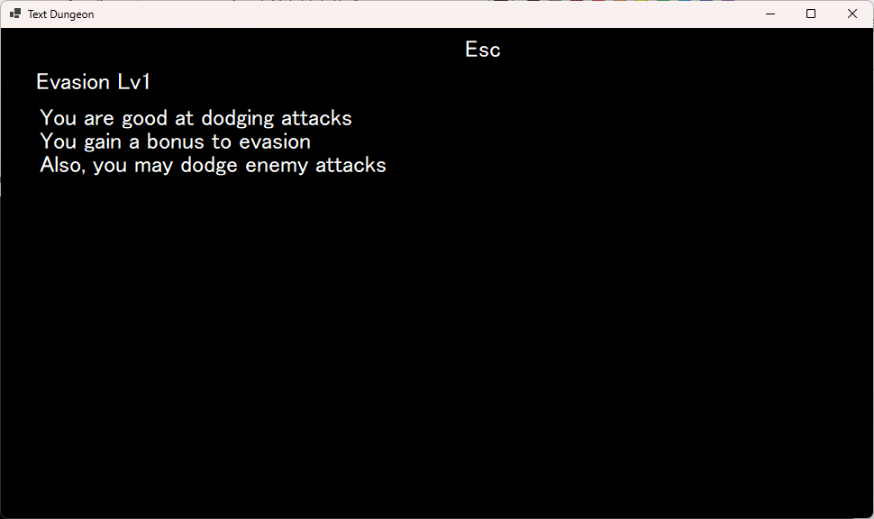 Text Dungeon in development | 開発中! tweet media