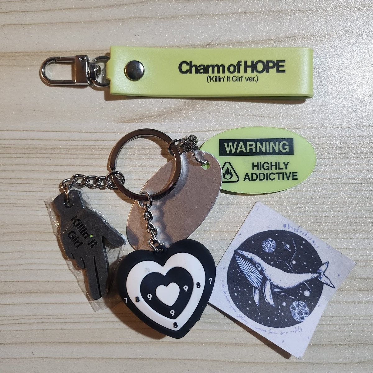 Charm of Hope - Killin' It Girl w POB strap

Php 500

⭐️ charm only
⭐️ free sf, payo
⭐️ onhand

~DM to mine!

#bkpermissiontobudol

t. wts lfb ph bts jhope