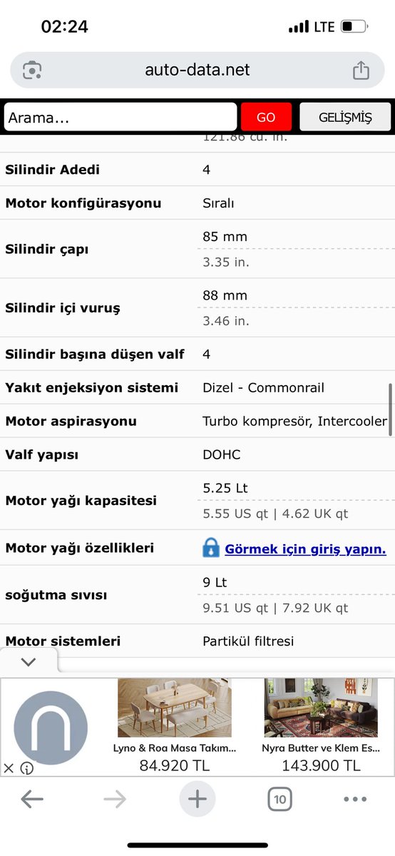 cakirbeyliff's tweet photo. Dostlar iyi akşamlar aracımın yağ kapasitesi bir sitede 5.25 litre yazıyor castrolün yağ seçici sitesinde de yağlayıcı kapasitesi 5.25 litre filtre kapasitesi 0.25 yazıyor araca toplam 5.25 litre mi konulması mı gerekiyor filtre payıyla yoksa 5.25 litreye ek olarak 0.25 mi? https://t.co/2dZ7kmUNfp