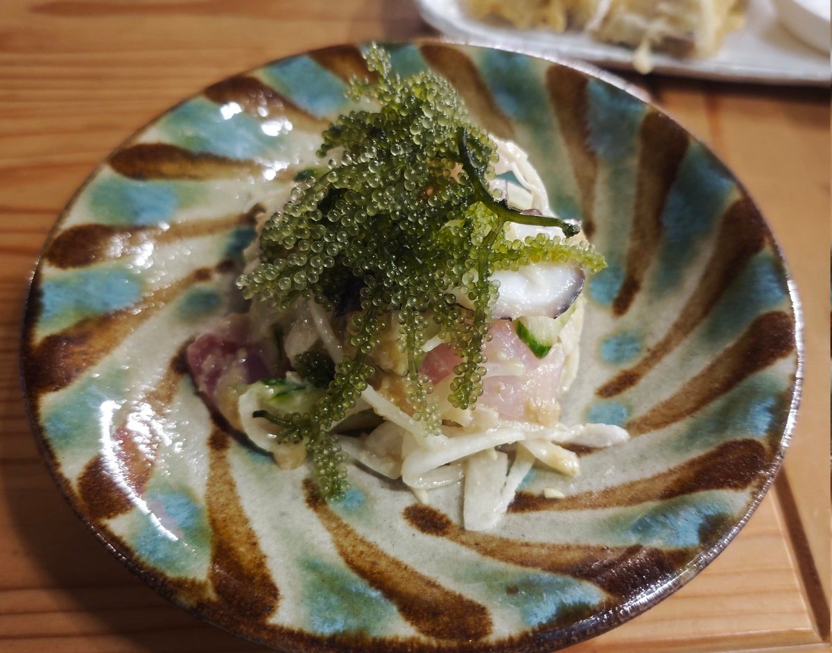 junbug0314's tweet image. #飯テロルーナイト
#写真部ルーナイト
昨夜知人が営んでるお店に飲みに行きました🎶　
センス良すぎてこれは定期的に行きたくなりました🍶