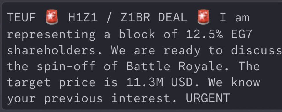 Fallait me répondre oui ya 3 ans bande de golmons <a href="/enadglobal7/">EG7 - Enad Global 7</a> j’avais proposé 10M vous avez rigolez, rigolez bien 👍