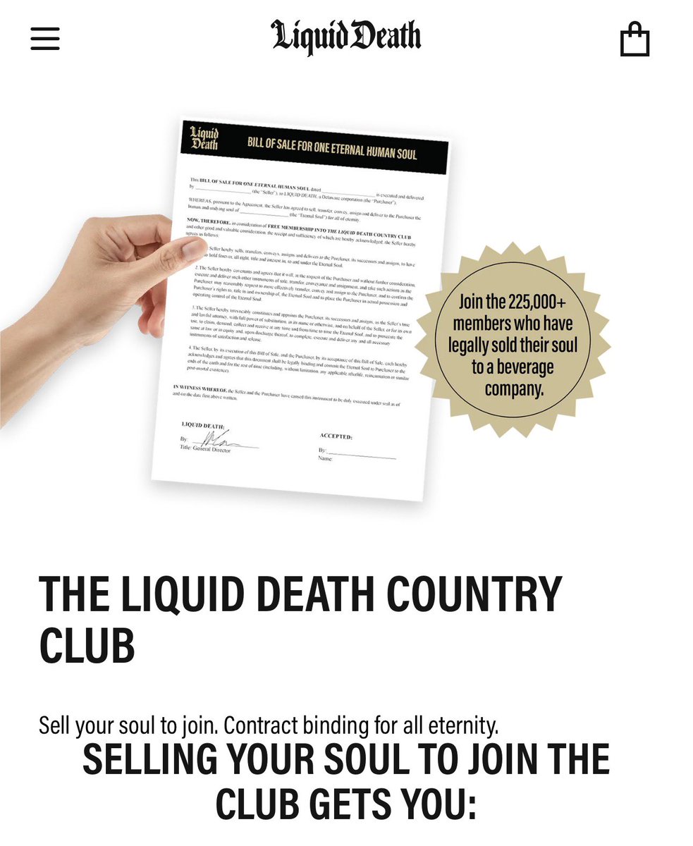 A reminder that absolutely no Christian should be supporting the trash heap of a company

I don’t care how good their water is