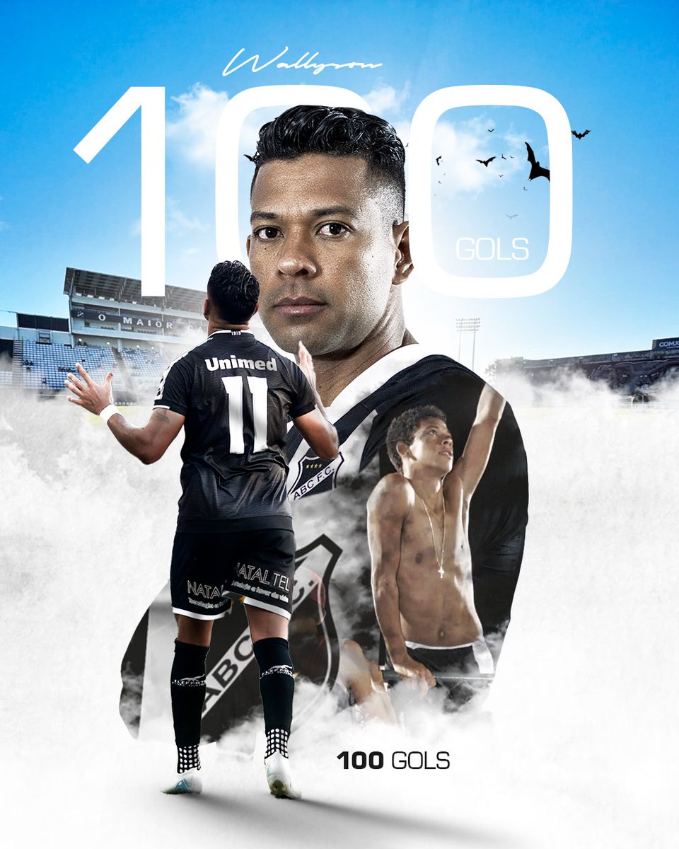 ABCFC's tweet photo. 100 VEZES WALLYSON RICARDO MACIEL MONTEIRO!!! 😍🤩

#ABCFC https://t.co/B5D19hDx3L