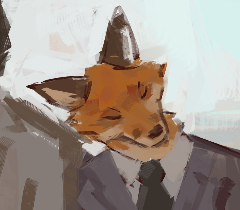 Eepy fox
