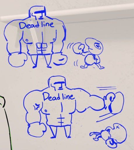 Studio__Phoenix's tweet photo. How animation is edited on My Student Spirit:

Look how supervisors (Ino.animation &amp; Radiooidar) don't just review: they leave super cute sketches as notes!

We have many; maybe we’ll share more examples someday✨ https://t.co/sbWY0O1l2p