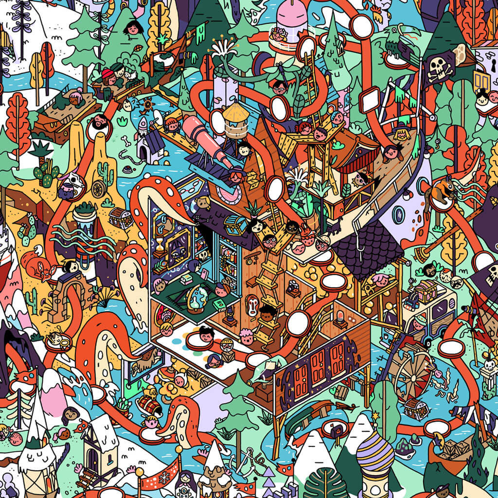 YesTomT's tweet image. Through sunny shores and snowy slopes, we spied what lies ahead on the Two Dots Odyssey! #TwoDotsScavengerHunt socialpoint.es/games/two-dots #twodots