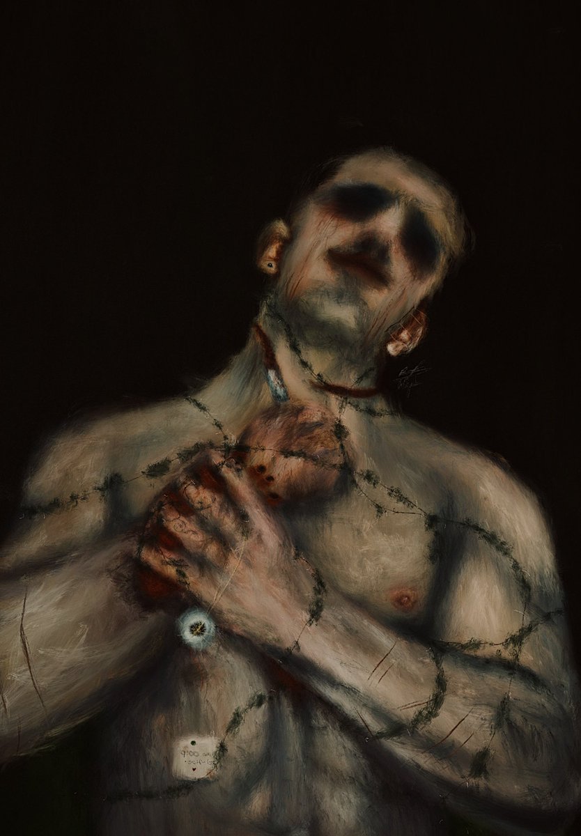 GothKuriMage's tweet photo. Wanted to share some of my digital oil paintings on here :) new here — hope you guys enjoy !!! https://t.co/Lj00SxBcGF