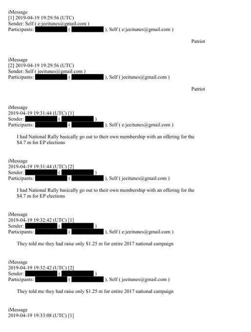 AlertesInfos's tweet image. 🇫🇷🇺🇸 Marine Le Pen et le Front national nommés dans les documents Epstein : "Je viens d’échanger avec des responsables du Front national au sujet de leur financement. Des discussions ont eu lieu autour d’une somme d’environ 4,7 millions de dollars destinée aux élections…