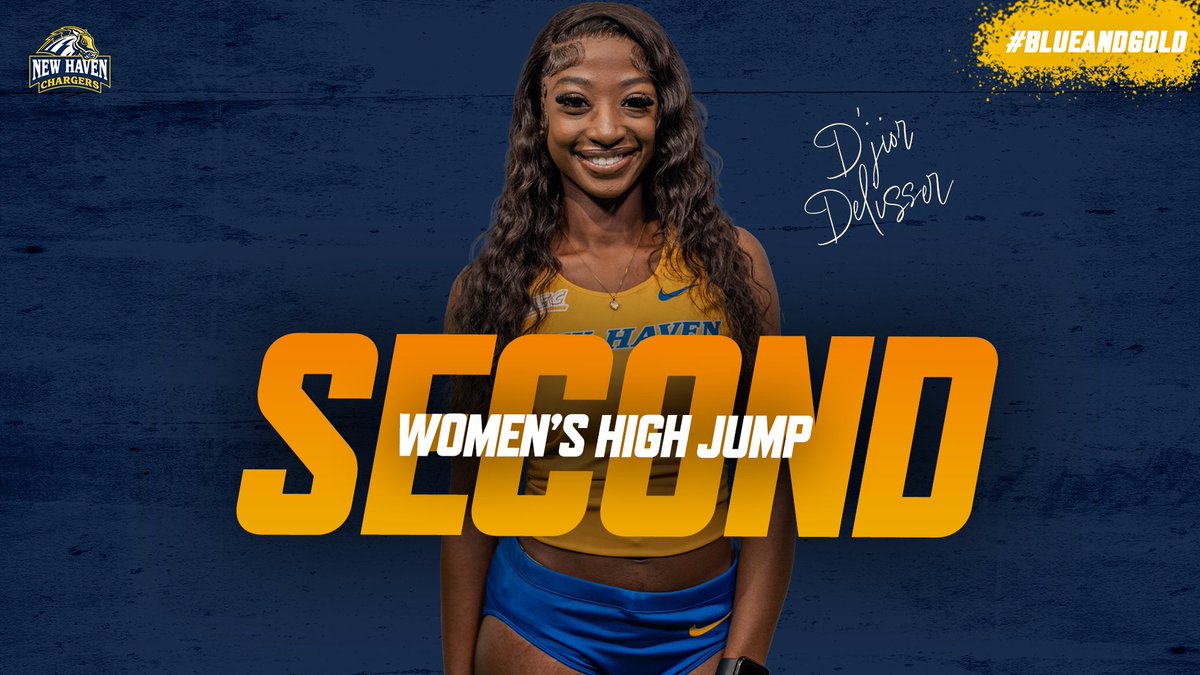 𝐏𝐎𝐃𝐈𝐔𝐌 𝐅𝐈𝐍𝐈𝐒𝐇𝐄𝐑 🏅

Congratulations to D’Jior Delisser for her performance today at the Harvard Invitational!

#BlueAndGold