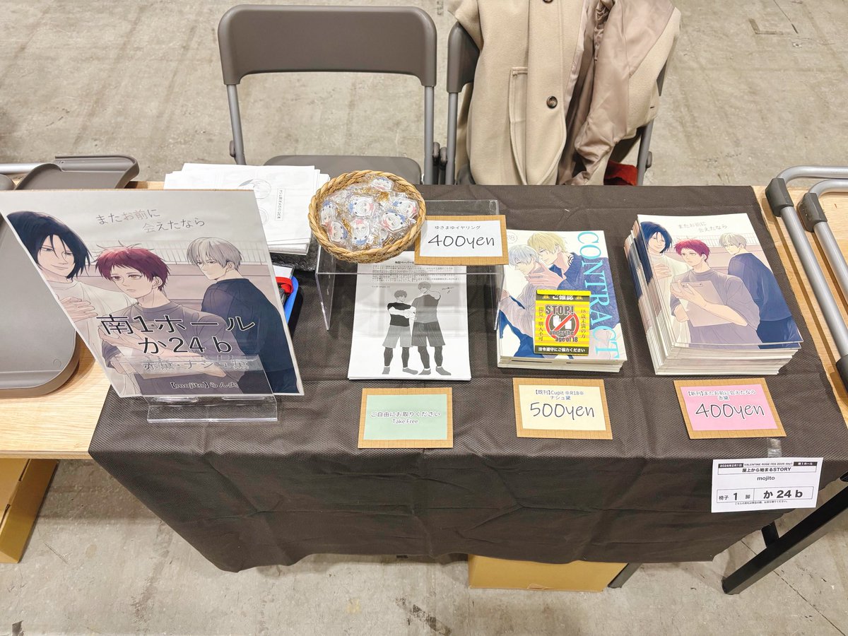 設営完了した👍