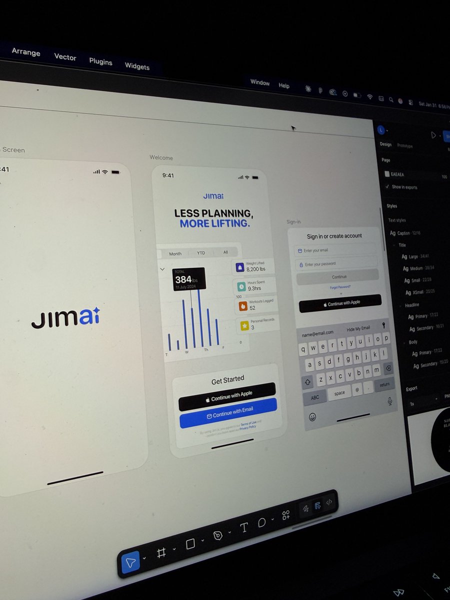 Designing the onboarding while my claude limit resets 🥸
