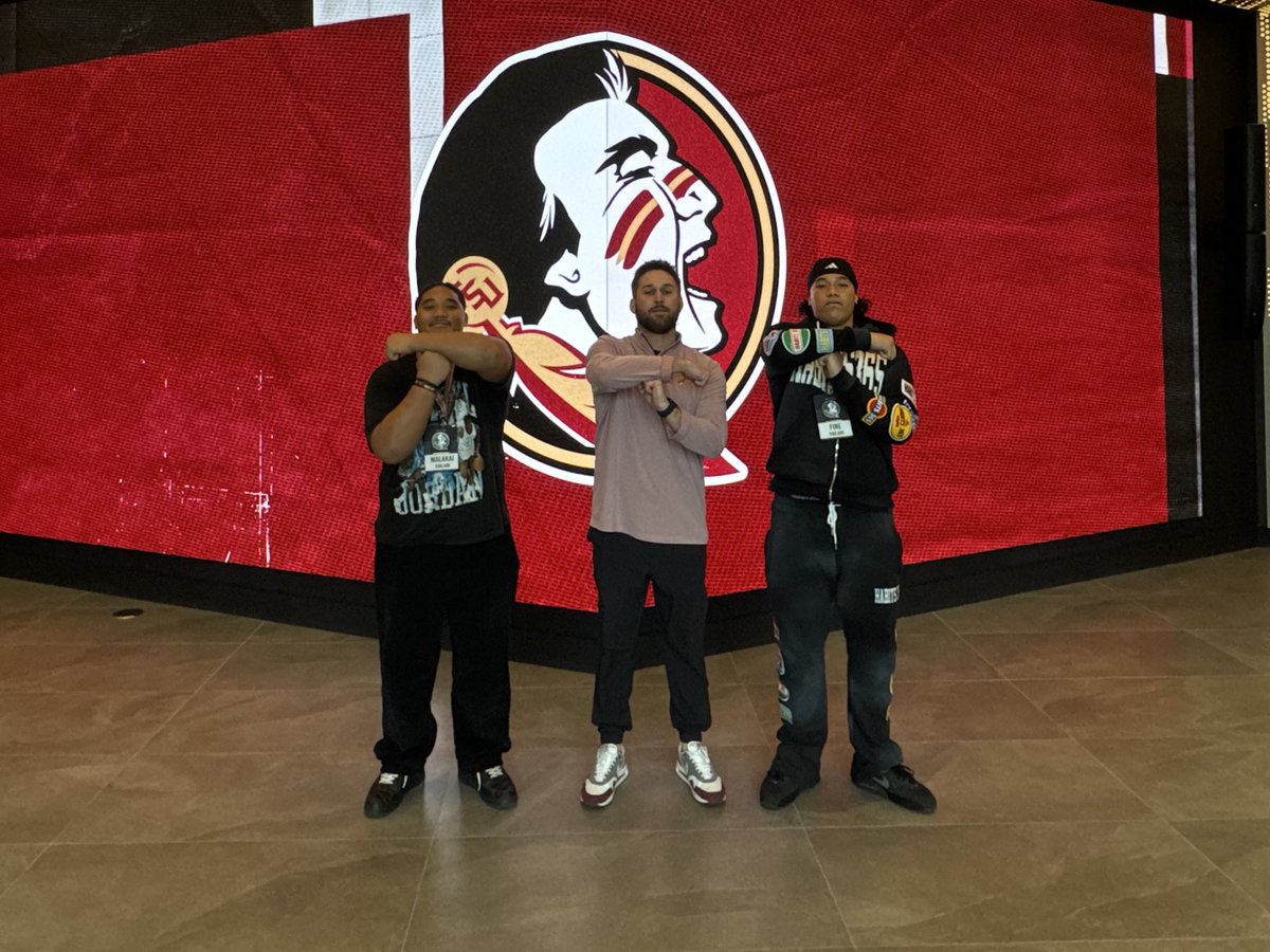 Had an epic unofficial visit in Seminole country! After a🔥UV and conversation with coach  <a href="/PrestonB49/">Preston Brady</a> <a href="/Coach_Norvell/">Mike Norvell</a> grateful for the scholarship offer from THE <a href="/FSUFootball/">FSU Football</a> 🙏🏽 <a href="/BSonnone/">Brendan Sonnone</a> <a href="/LaserreMatt/">Matt LaSerre</a> <a href="/FSU_Recruiting/">Seminoles Recruiting</a> <a href="/MikeRoach247/">Mike Roach</a> <a href="/CharlesPower/">Charles Power</a> <a href="/Andrew_Ivins/">Andrew Ivins</a> <a href="/TheUCReport/">Billy Tucker</a> #GODDID