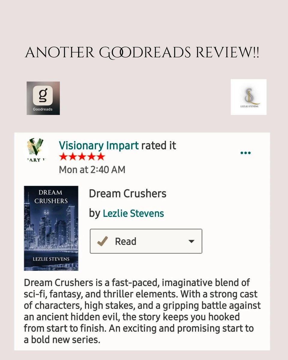 Latest review for Dream Crushers.