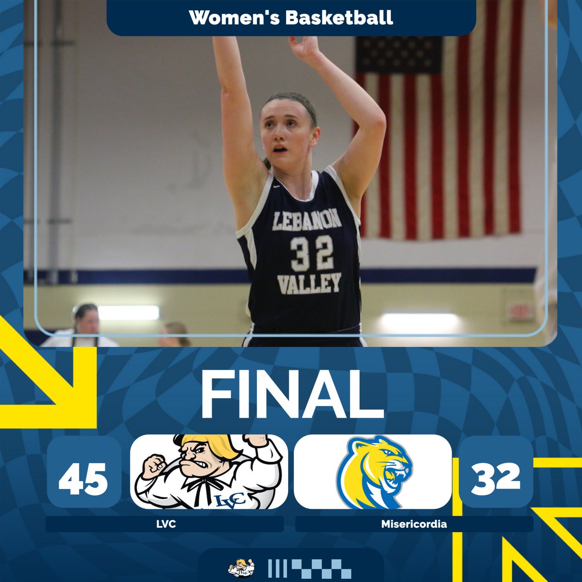 LVC Athletics tweet media