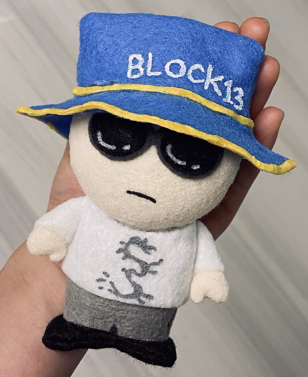 NinhAwesome's tweet image. Plush or felt doll of Honey from Block 13. (Yes seriously) 
#honeyblock13 #block13 #block13fanart #block13honey