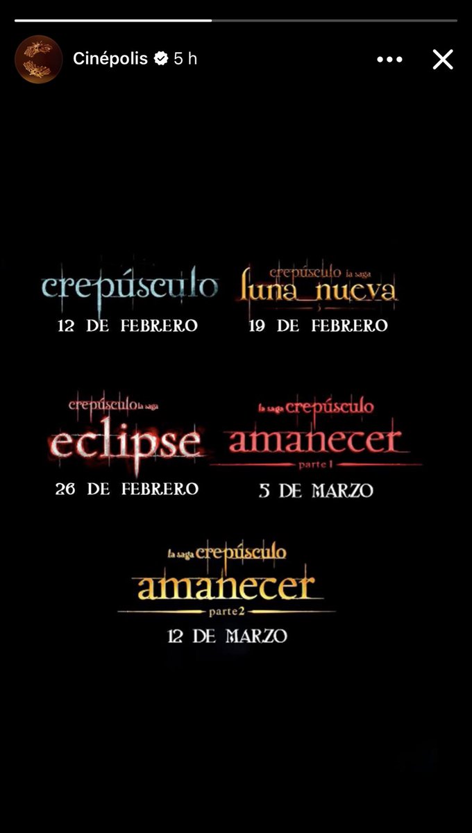 hidaliaav's tweet photo. No las vi cuando se estrenaron hace años en el cine, gracias cinépolis por traerlas de nuevo 🥹
Espero poder ir a verlas todas. https://t.co/FNv5ENnc2e