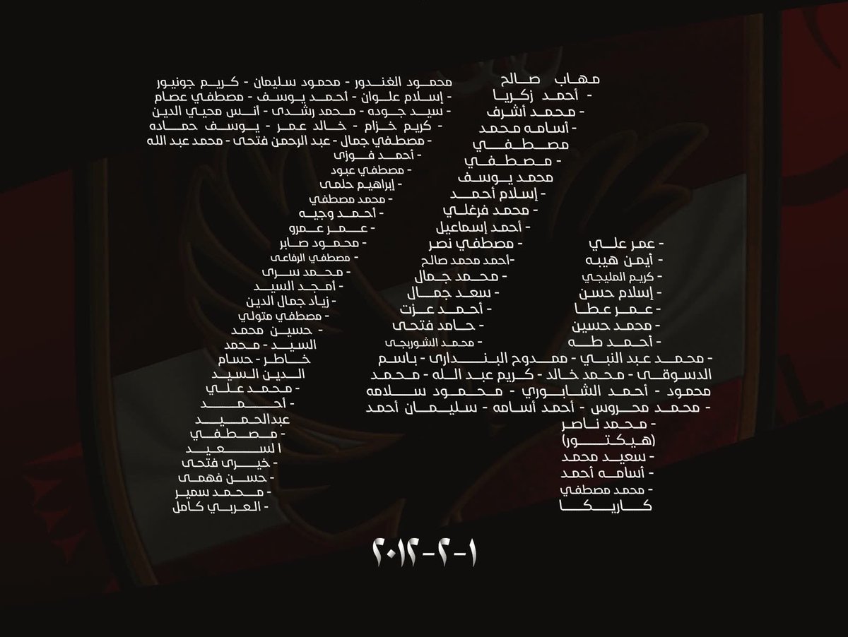 كلما اقترب فبراير ضاقت صدورنا
لن ننساكم .. في جنة الخلد
رحم الله ال74 رحم الله أطهر وأنقي الشباب