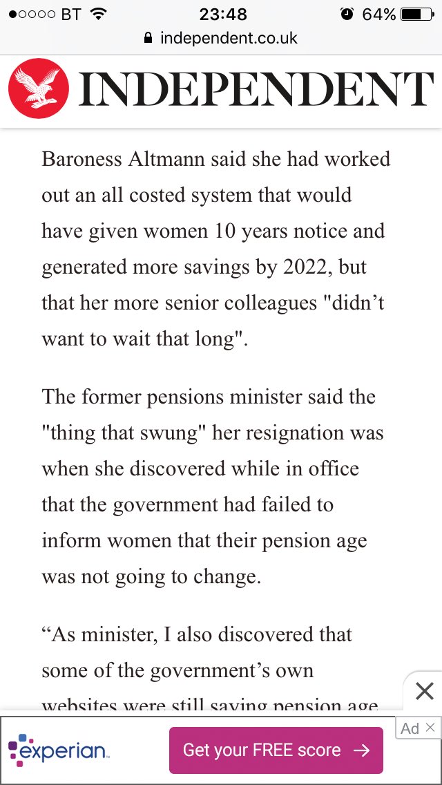 retrowedding68's tweet image. Some reading for those trolling #50sWomen this article I think was 2018  I may of posted in wrong order but you get the gist #pension #Waspi #WePaidInYouPayOut #CEDAW