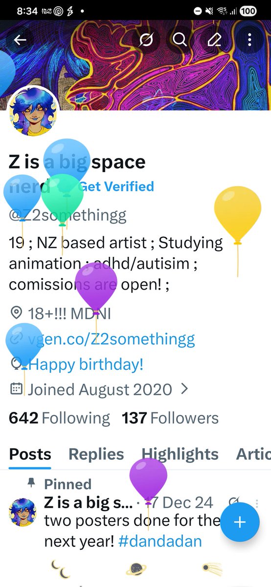 the only thing I come onto twt for now