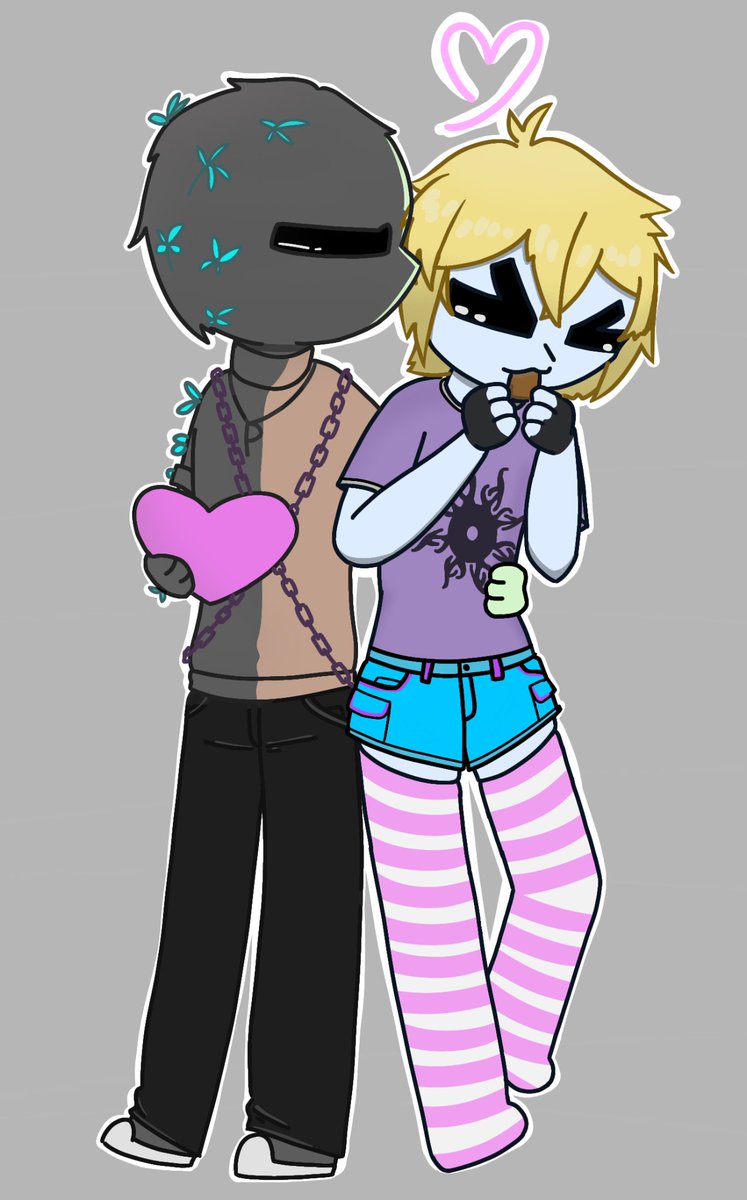 CglreFox's tweet photo. @angeltailz Abnormalities Apartment Nullgrim 
And my Stab an Azure/Pre-Forsaken oc https://t.co/sTRHbskbu1