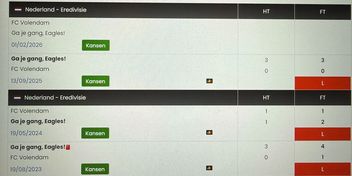 Volendam Femin tweet media