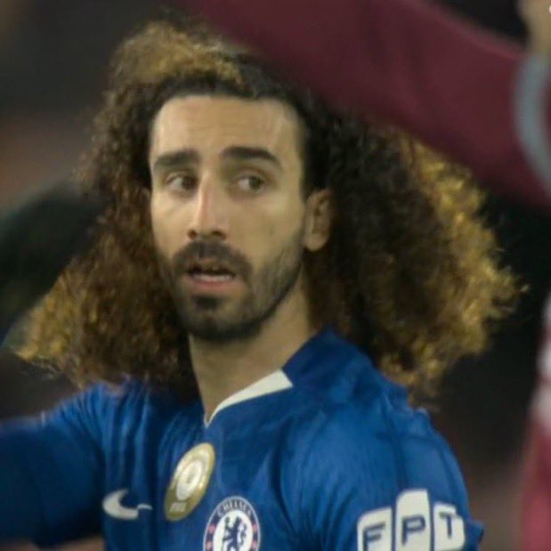 CFC_Janty's tweet photo. Cucurella couldn’t believe his eyes 😭 https://t.co/pLNbanFVUL