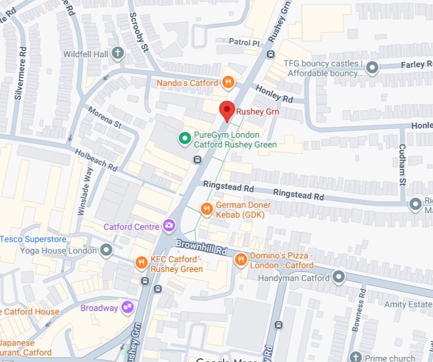 LondonFire's tweet photo. Eight fire engines and around 60 firefighters are at the scene of a fire on Rushey Green in #Lewisham. More information to follow. https://t.co/a6if2iUy8g