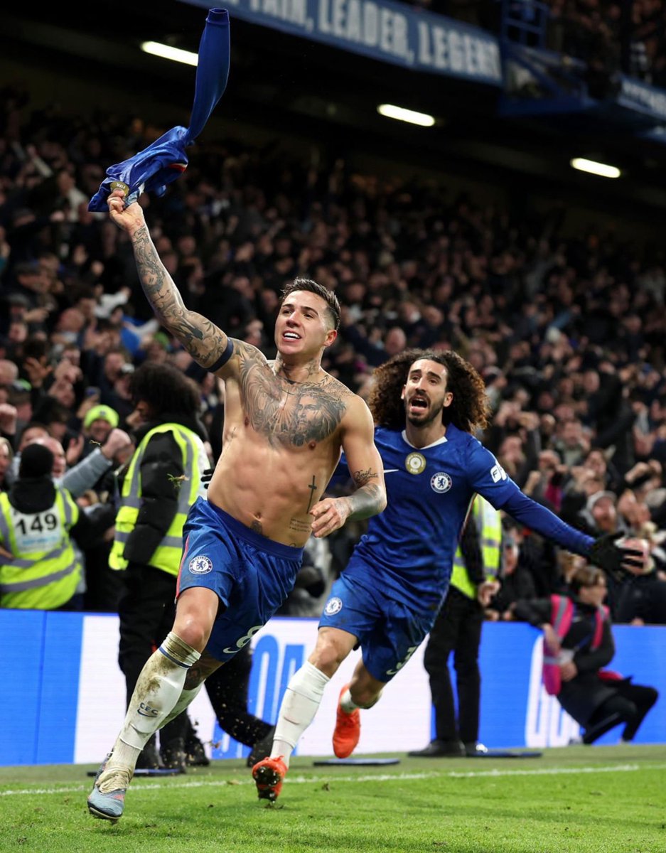 CFC_Janty's tweet photo. ENZO FERNANDEZ BLEEDS BLUE !! 💙 https://t.co/T8Z2p95NII